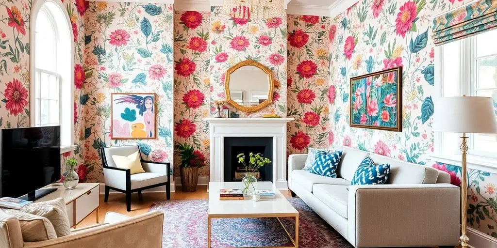 Transform-Your-Space-Creative-Wallpaper-Ideas-for-Every-Room ChandeliersLife®