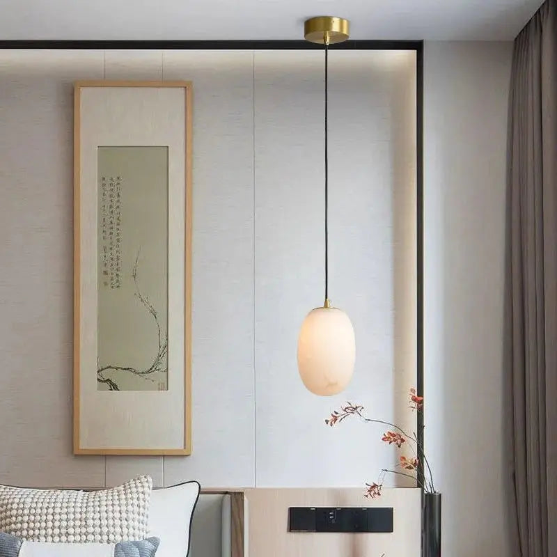 Modern Real Alabaster Pendant Light ChandeliersLife®