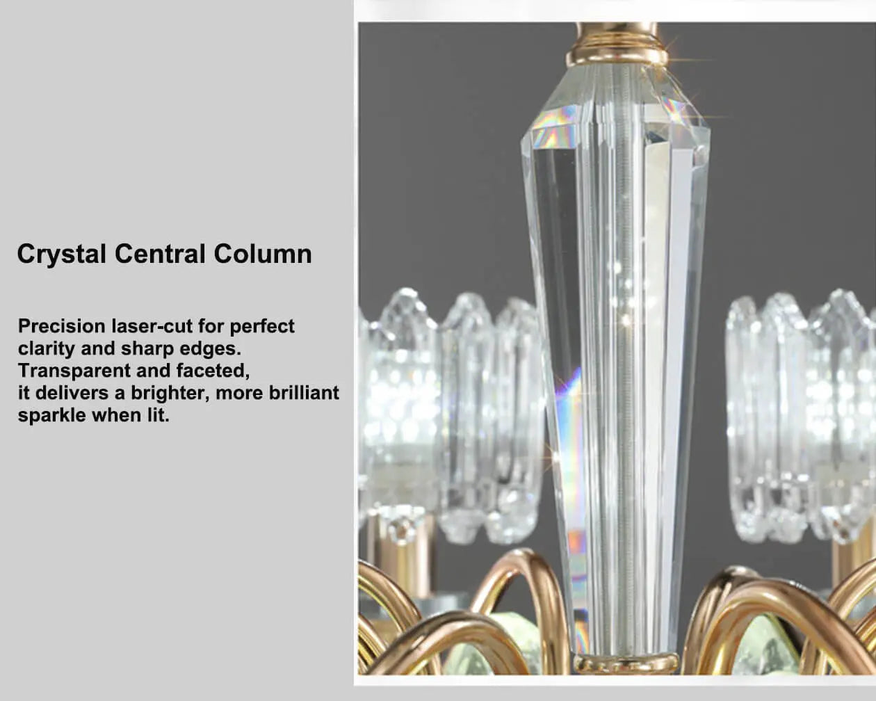 Classic Crystal Ring Beaded Chandelier ChandeliersLife®