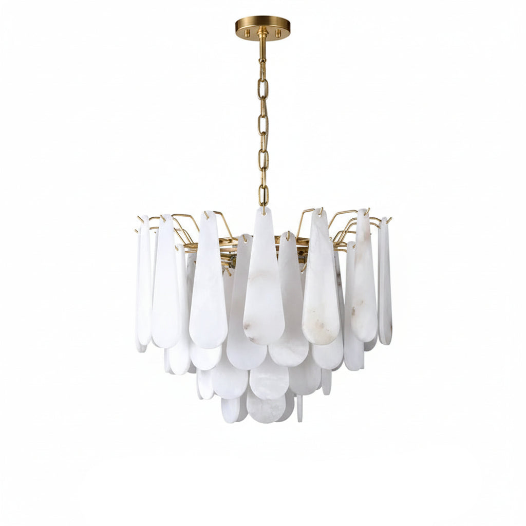 Alabaster Foyer Chandelier ChandeliersLife®