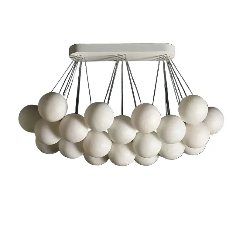 Rectangular Balls Alabaster Chandelier ChandeliersLife®