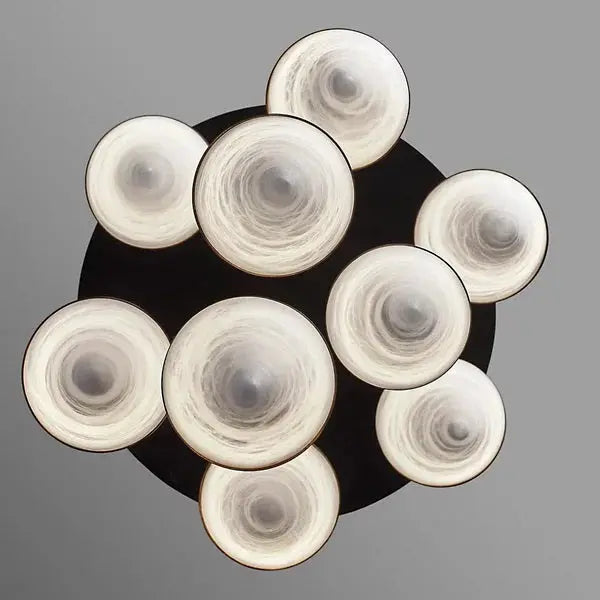 Modern Alabaster Cone Cluster Chandelier ChandeliersLife®