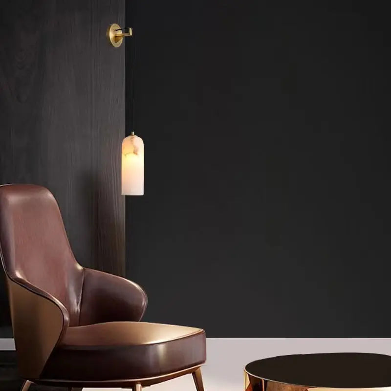 Petra Modern Alabaster Wall Sconce ChandeliersLife®
