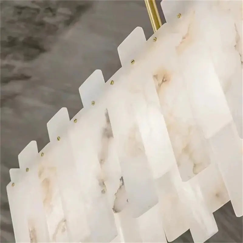 Modern Alabaster Linear Chandelier ChandeliersLife®