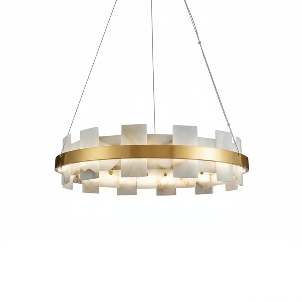 Modern Round Marble Chandelier ChandeliersLife®