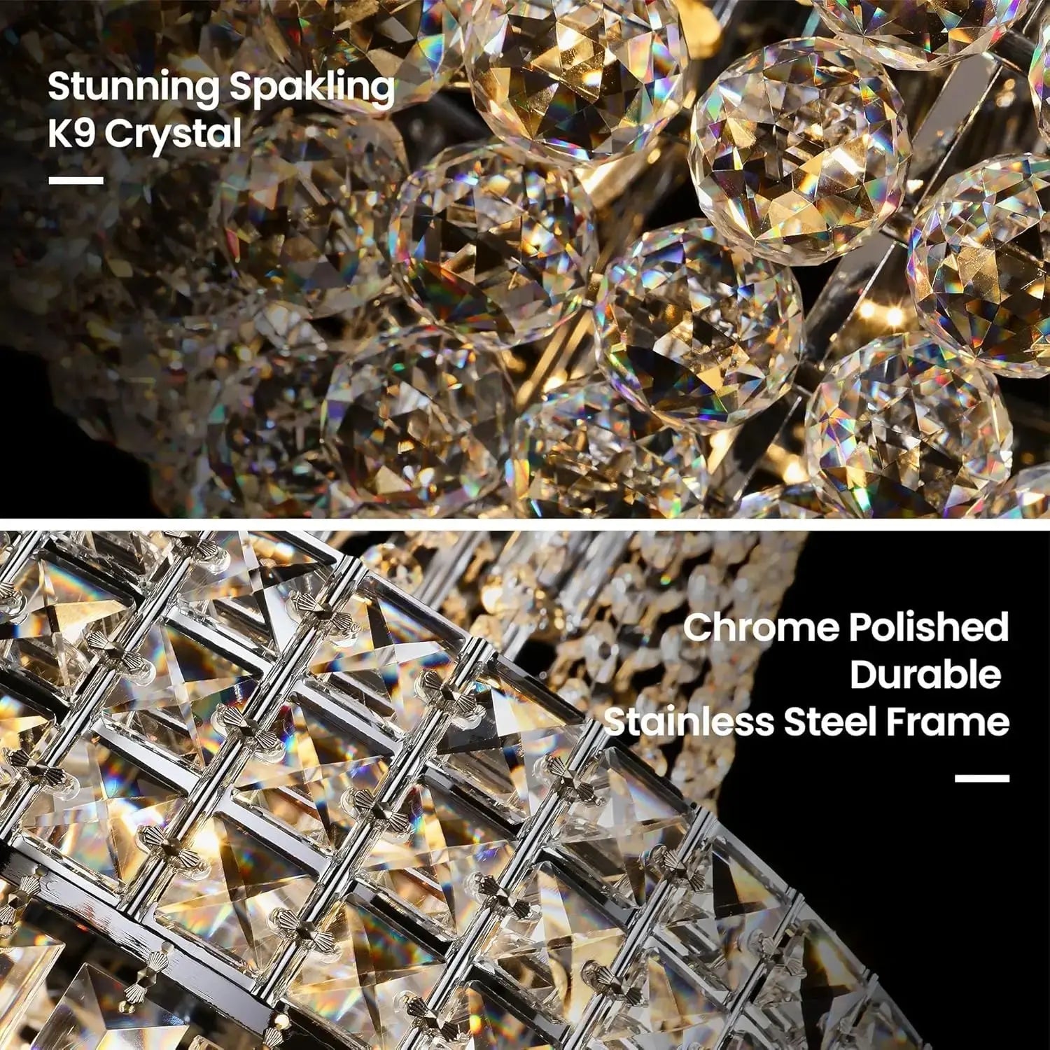 Modern Crystal Chandeliers for Dining Room ChandeliersLife®