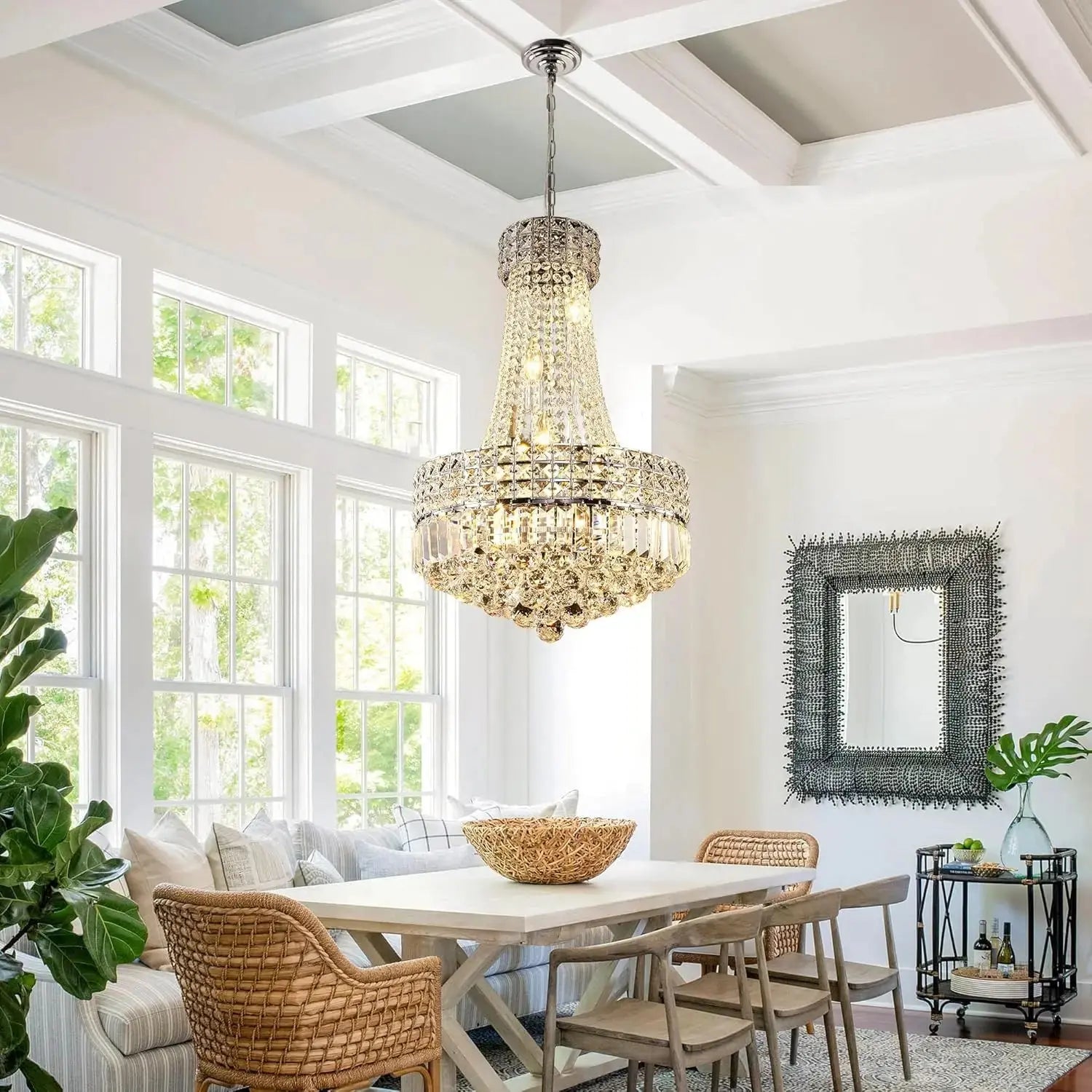 Modern Crystal Chandeliers for Dining Room ChandeliersLife®
