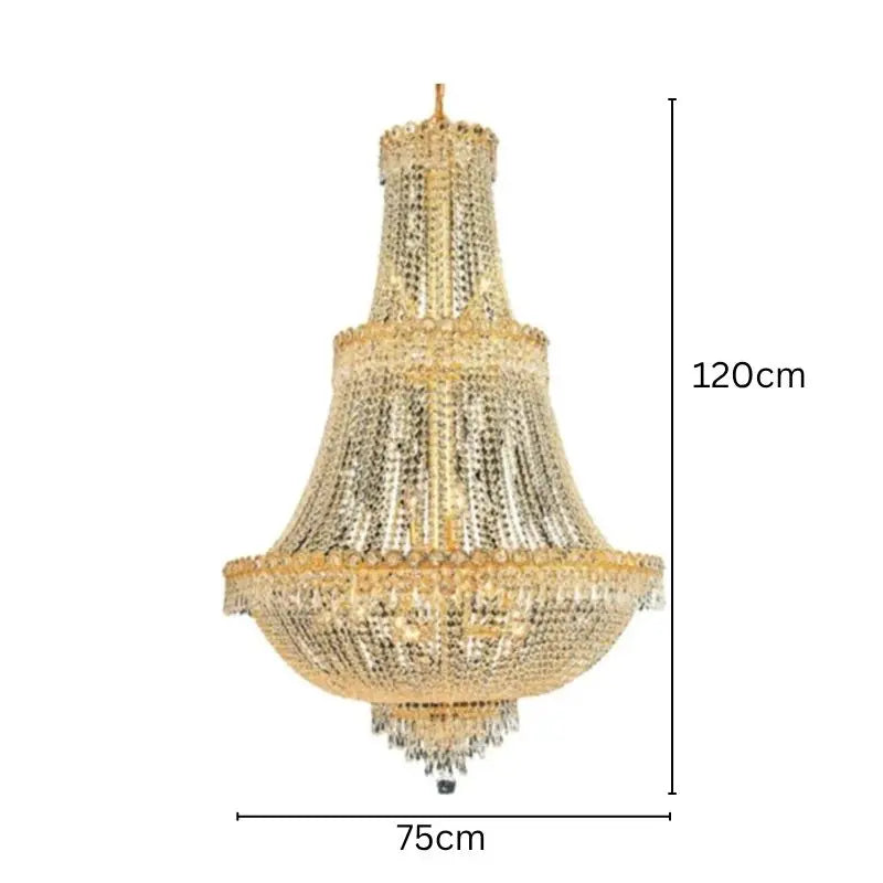 Palace Empire Crystal Chandelier ChandeliersLife®