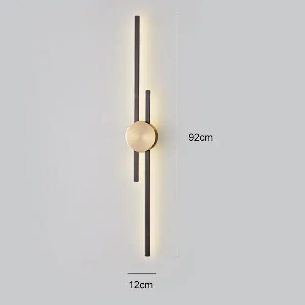 Luxury Minimalist Creative Copper Wall Light ChandeliersLife®