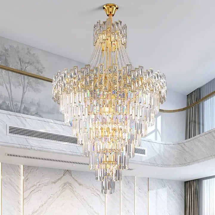 Art Decor Brass Globe Crystal Chandelier ChandeliersLife®