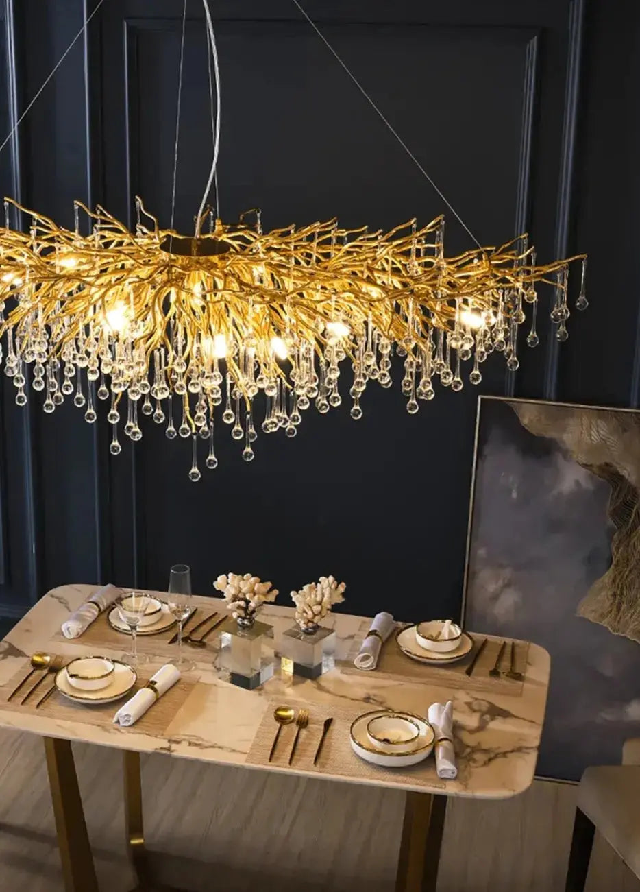 Unique Luxury Crystal Ceiling Chandelier ChandeliersLife®