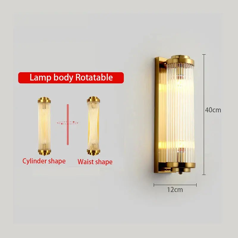 Postmodern Crystal Wall Lamp ChandeliersLife®