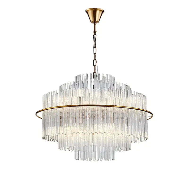 Crystal Designer Oval Round Chandelier ChandeliersLife®