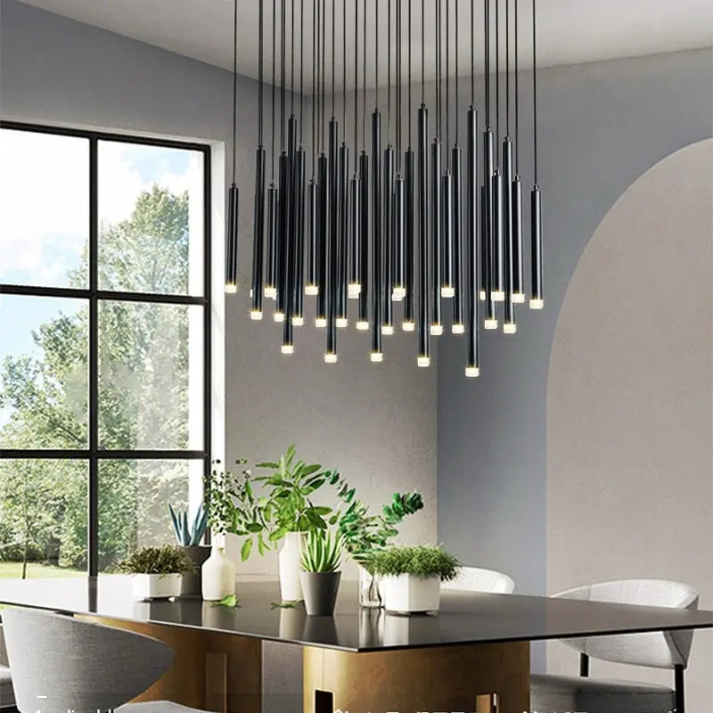 Modern Tube Combination Chandelier ChandeliersLife®