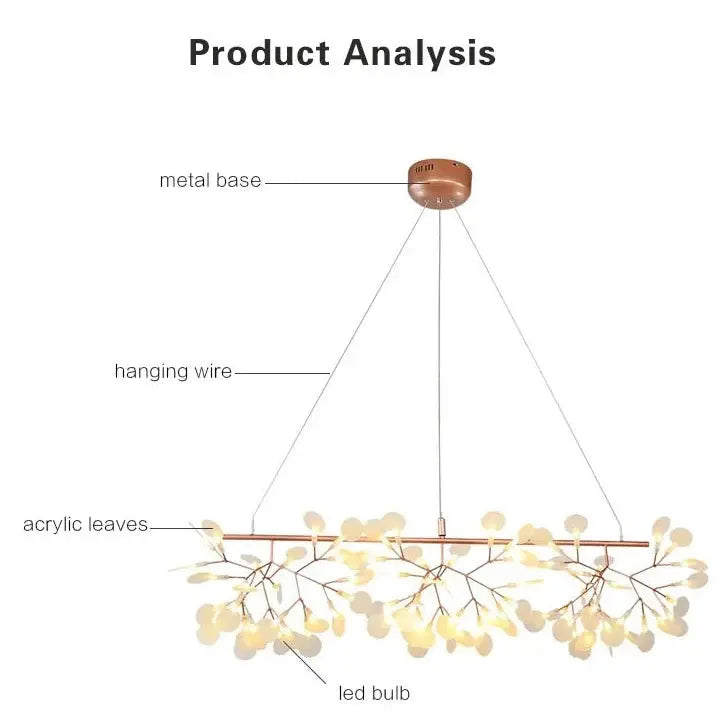 Designer Industrial Firefly Chandelier ChandeliersLife®