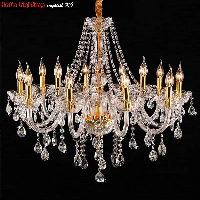 Hotel Lobby K9 Crystal Chandelier ChandeliersLife®