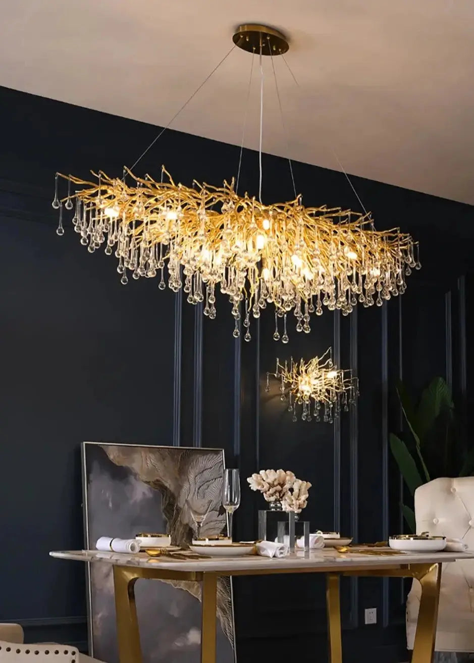 Unique Luxury Crystal Ceiling Chandelier ChandeliersLife®