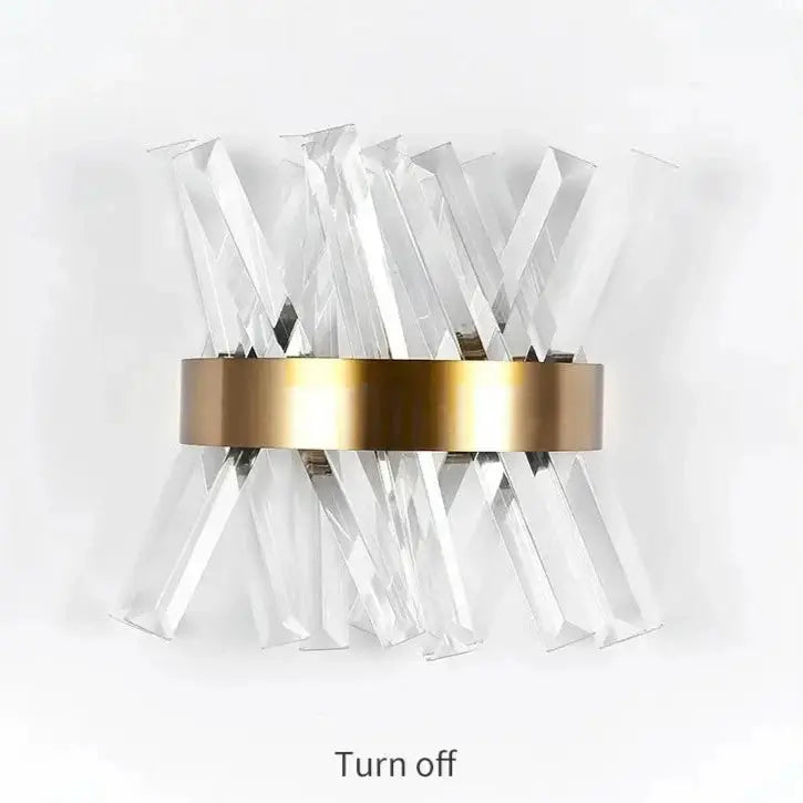 Luxury Modern Gold Crystal Wall Lamp ChandeliersLife®