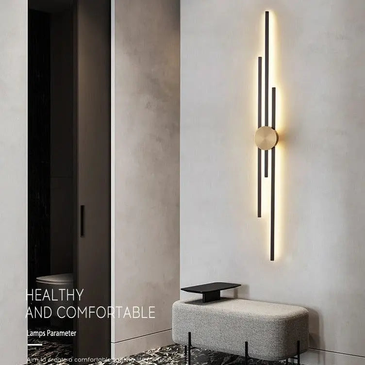Luxury Minimalist Creative Copper Wall Light ChandeliersLife®