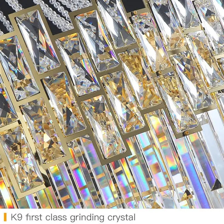 Art Decor Brass Globe Crystal Chandelier ChandeliersLife®