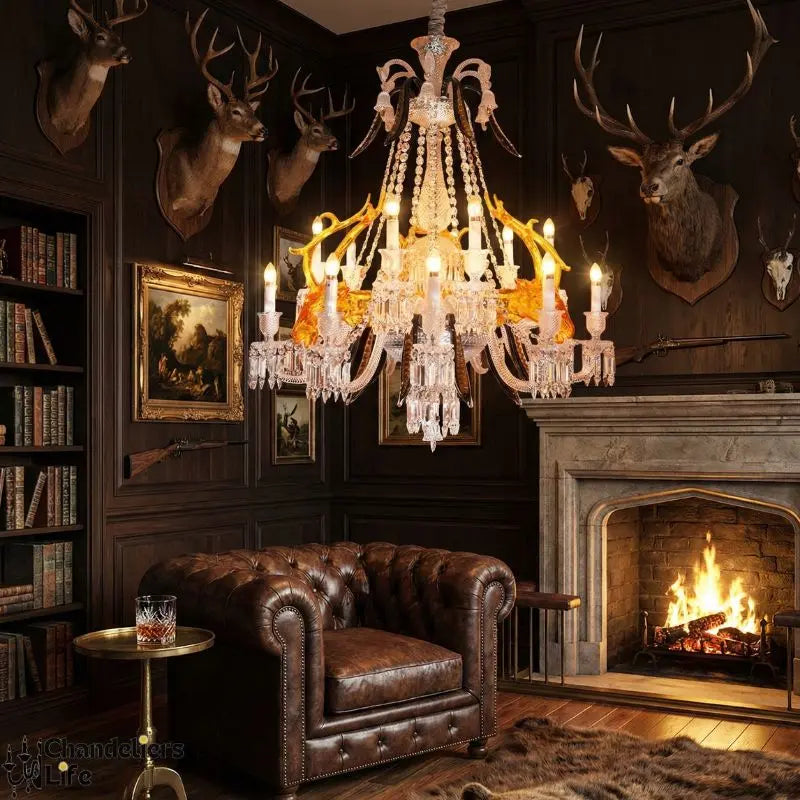 Deer Antler Chandelier YIOSI
