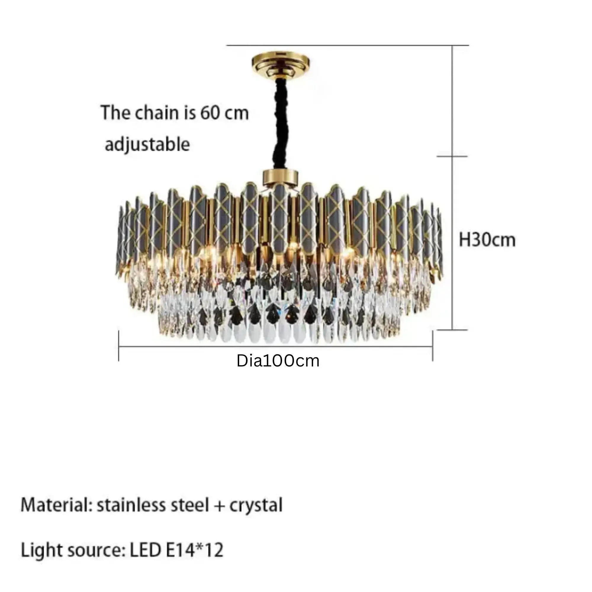 X Shape Modern Chandelier ChandeliersLife®