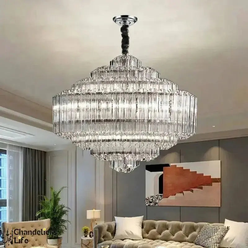 Luxury Glass Crystal Modern Chandelier ChandeliersLife®