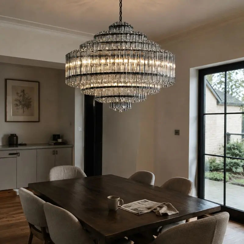 Luxury Glass Crystal Modern Chandelier