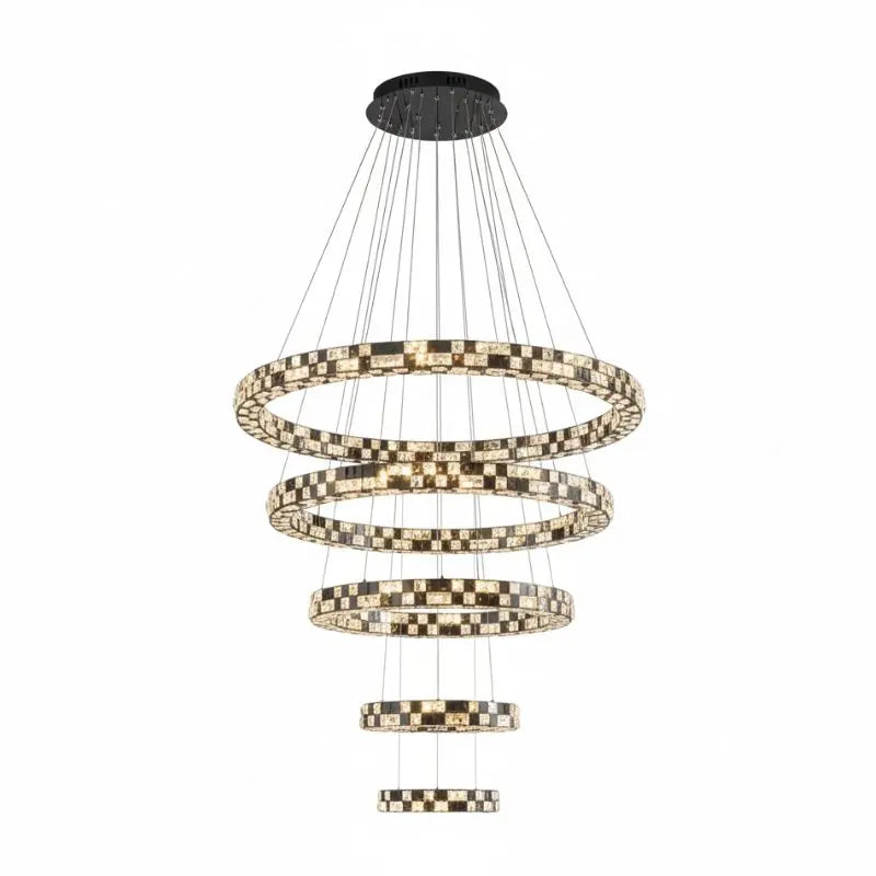 Modern Circular Luxury Villa Lighting ChandeliersLife®
