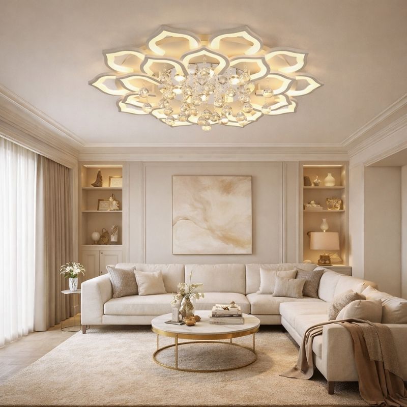 Modern Crystal Ceiling Chandelier