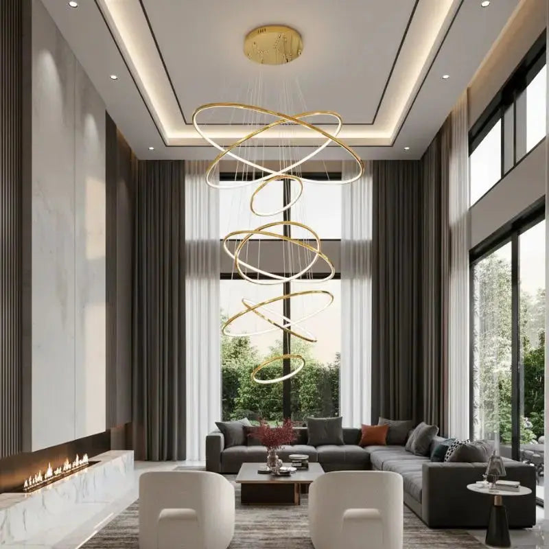 Elegant Modern Ring Chandelier ChandeliersLife®