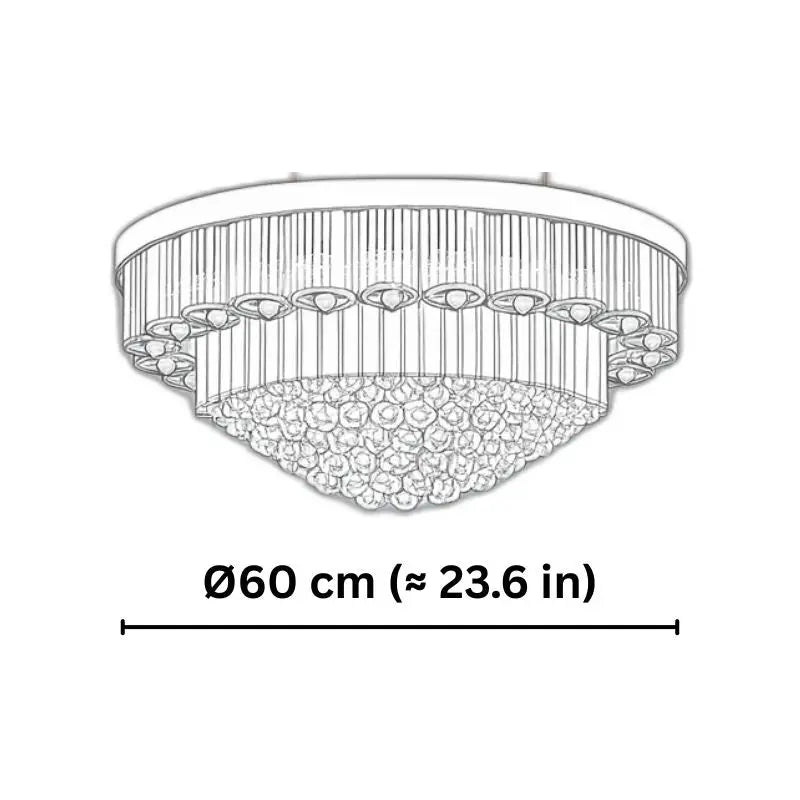 Luxury Crystal Ceiling Chandelier ChandeliersLife®