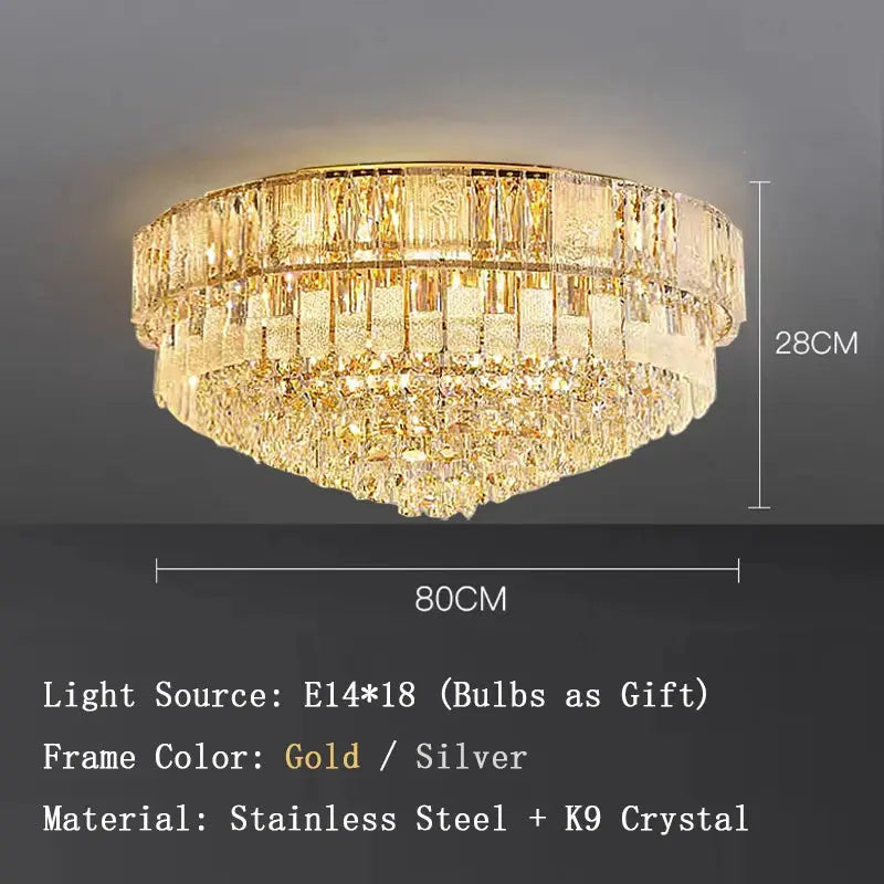 Luxury Crystal New Ceiling Lamp ChandeliersLife®