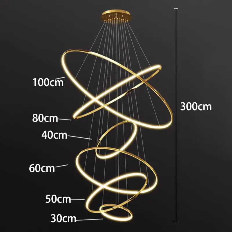 Elegant Modern Ring Chandelier ChandeliersLife®