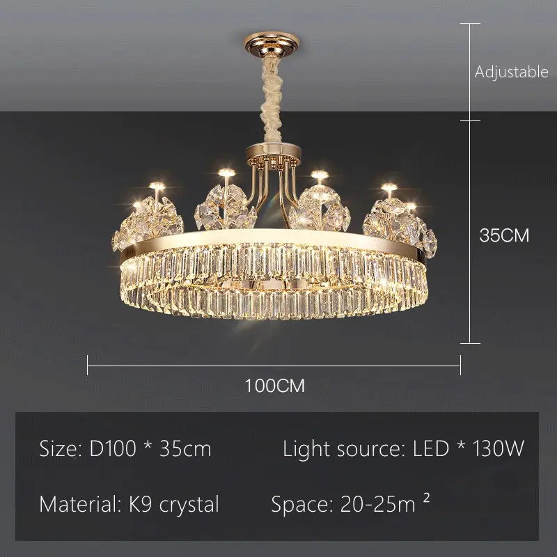 Modern Luxury Crystal Lustre ChandeliersLife®
