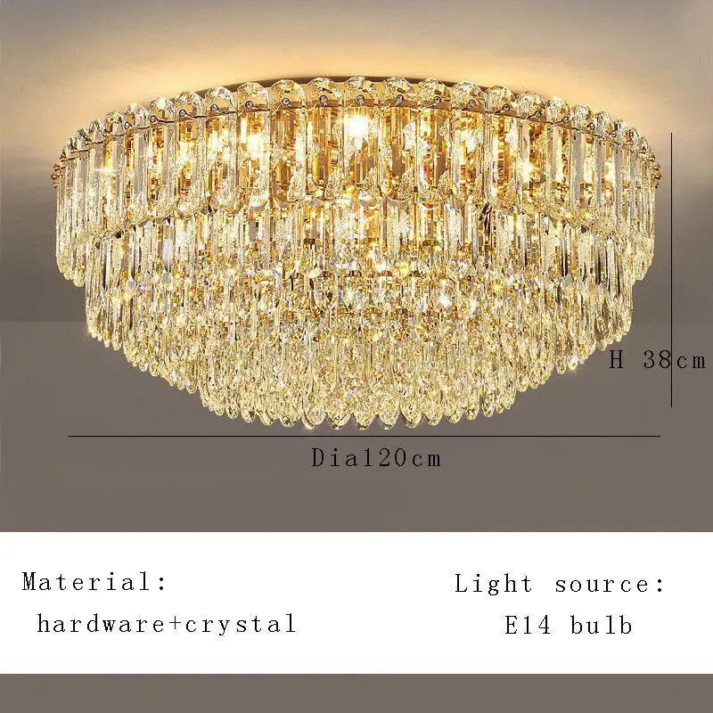 Nordic Modern Crystal Elegant Elegant Ceiling Light ChandeliersLife®