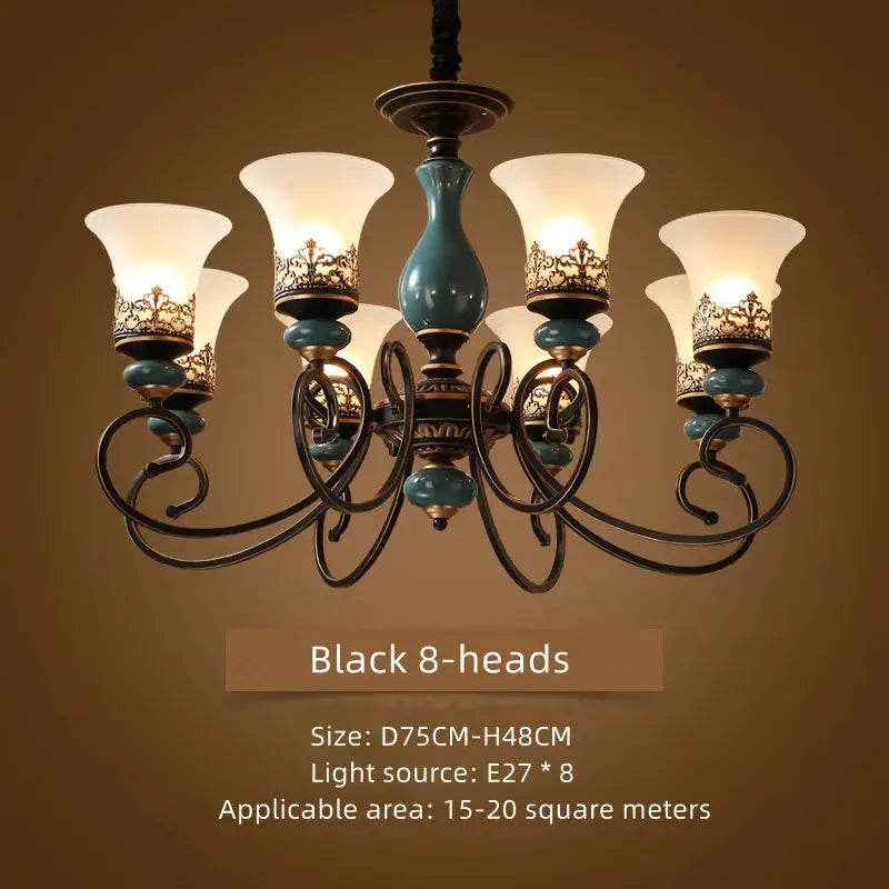 Retro Ceramic Chandelier ChandeliersLife®