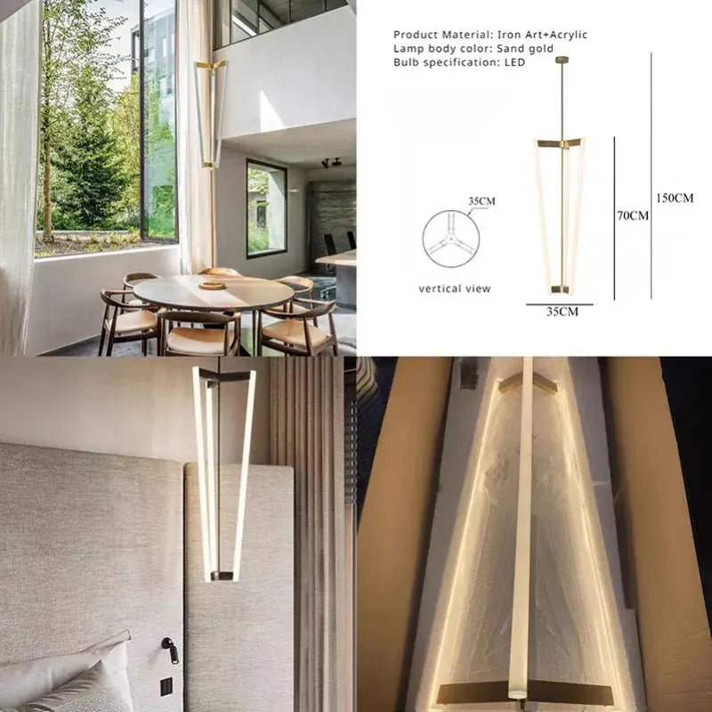 Modern LED Tube Lamp ChandeliersLife®