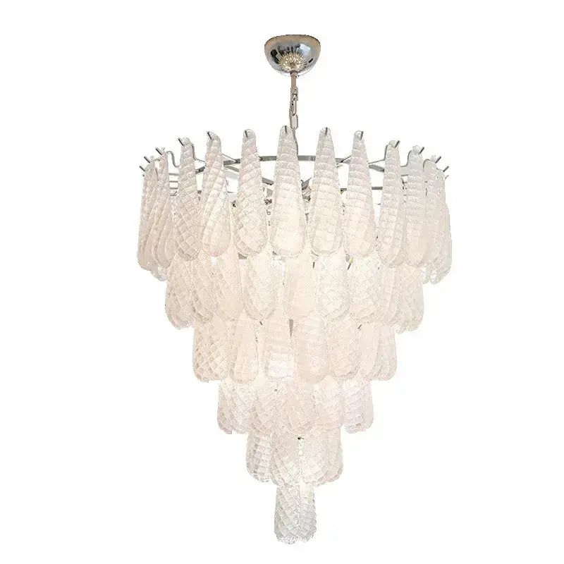Glass Leaf Pendant Light