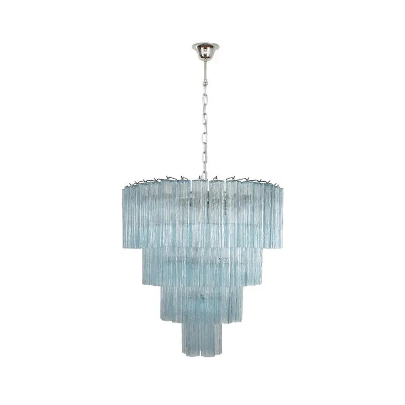 2026 New Trend Murano Collection Glass Art Dimmable LED Chandelier Hanging Lamp Suspension Luminaire Lampen For Living Room