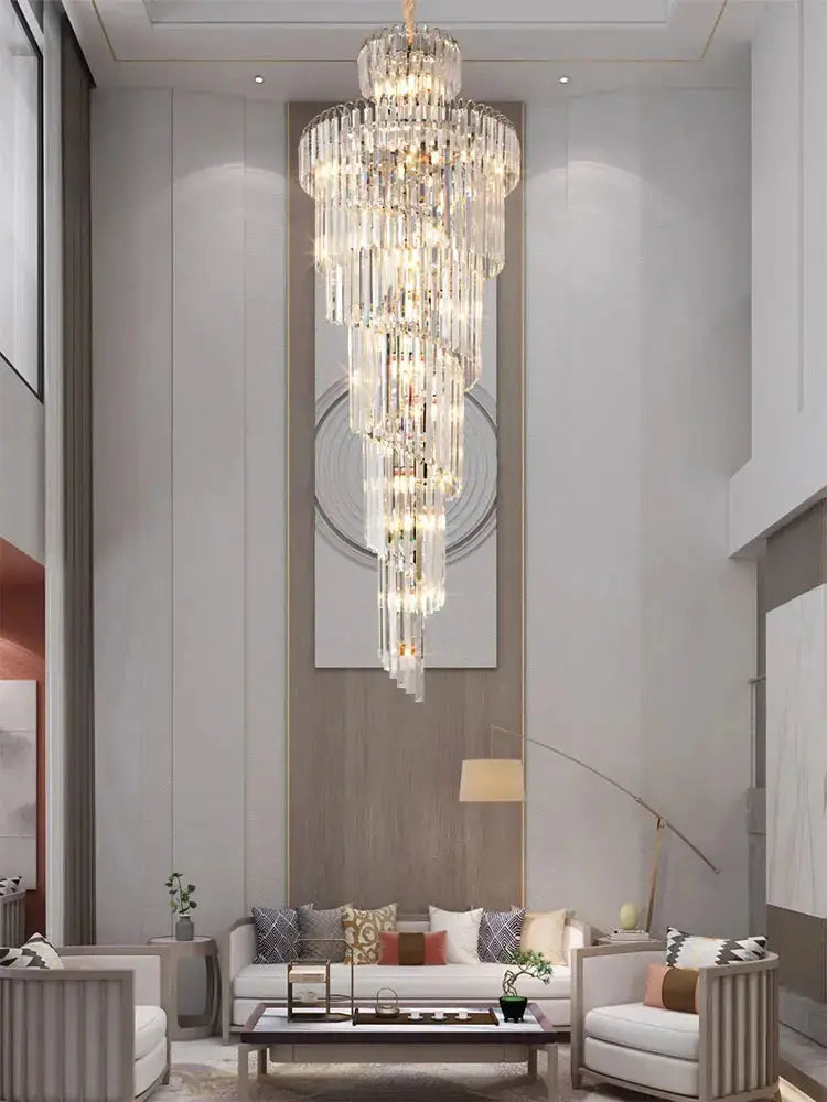 Modern Loft Chandelier - Golden ChandeliersLife®