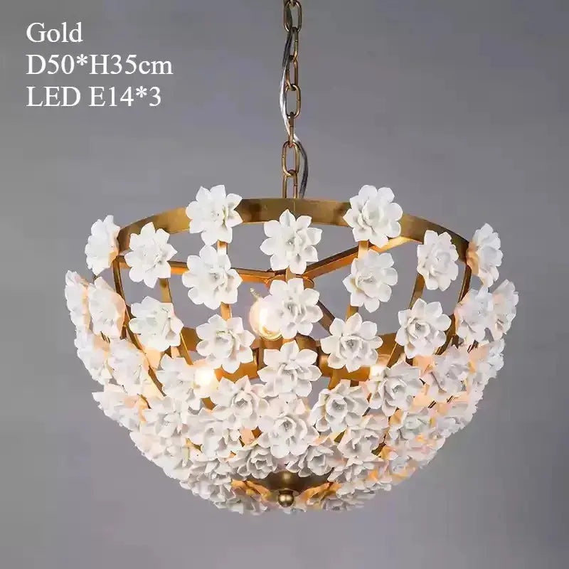 Ceramic American Vintage Chandelier ChandeliersLife®