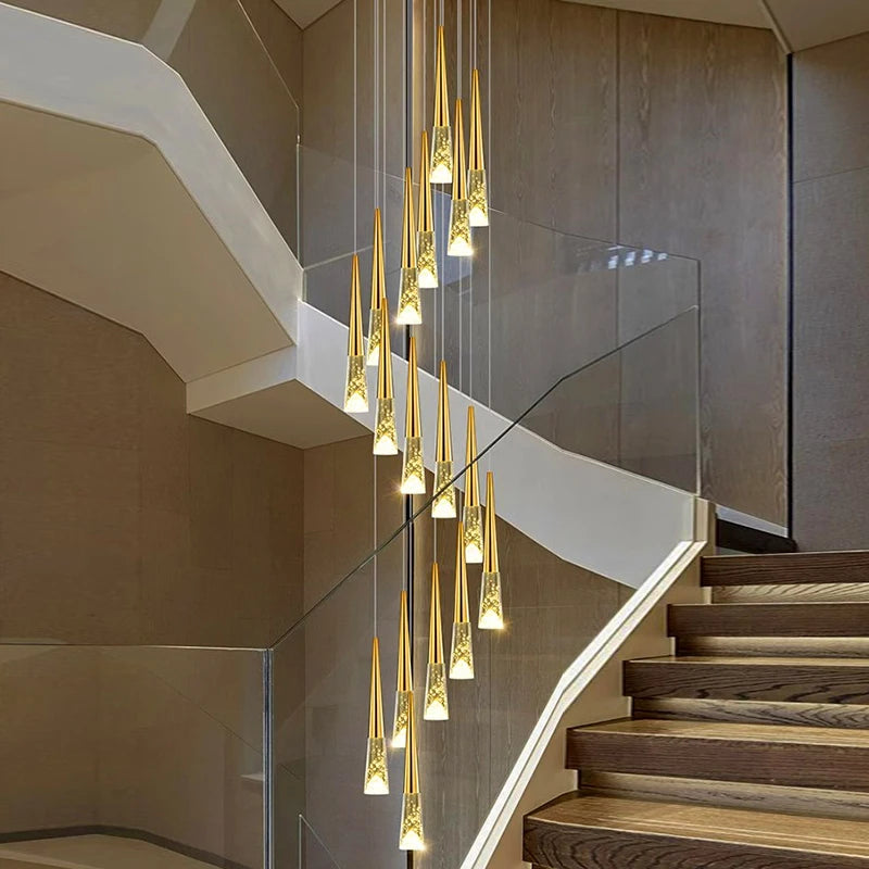 Modern Dome Decoration Stair Pendant Lamp