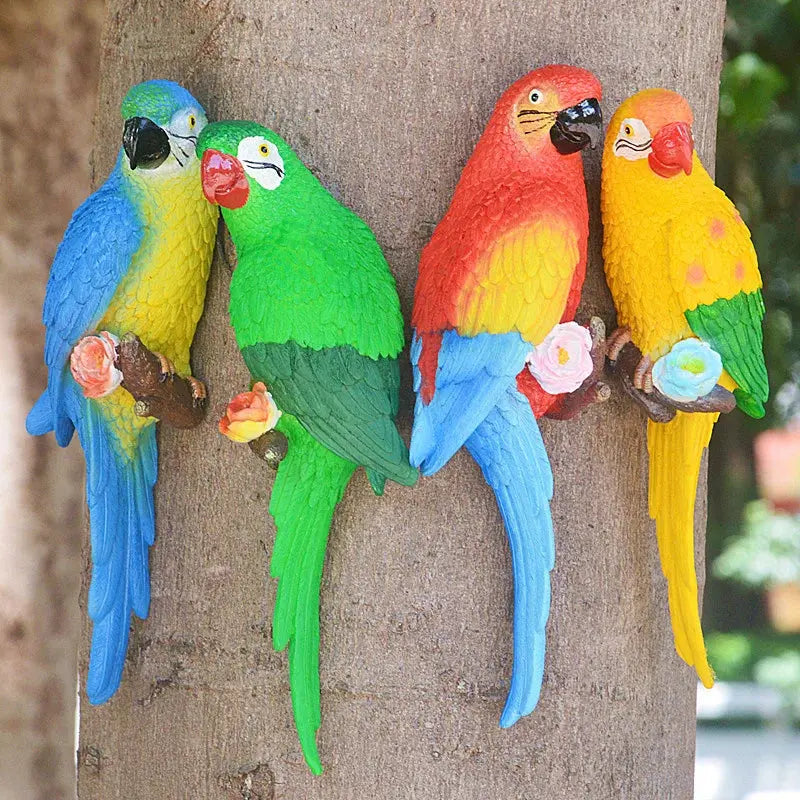 Macaw Resin Garden Decoration ChandeliersLife®