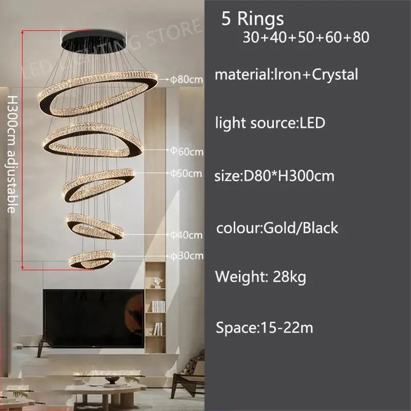 Luxury Modern Home Decoration Villa Chandelier ChandeliersLife®