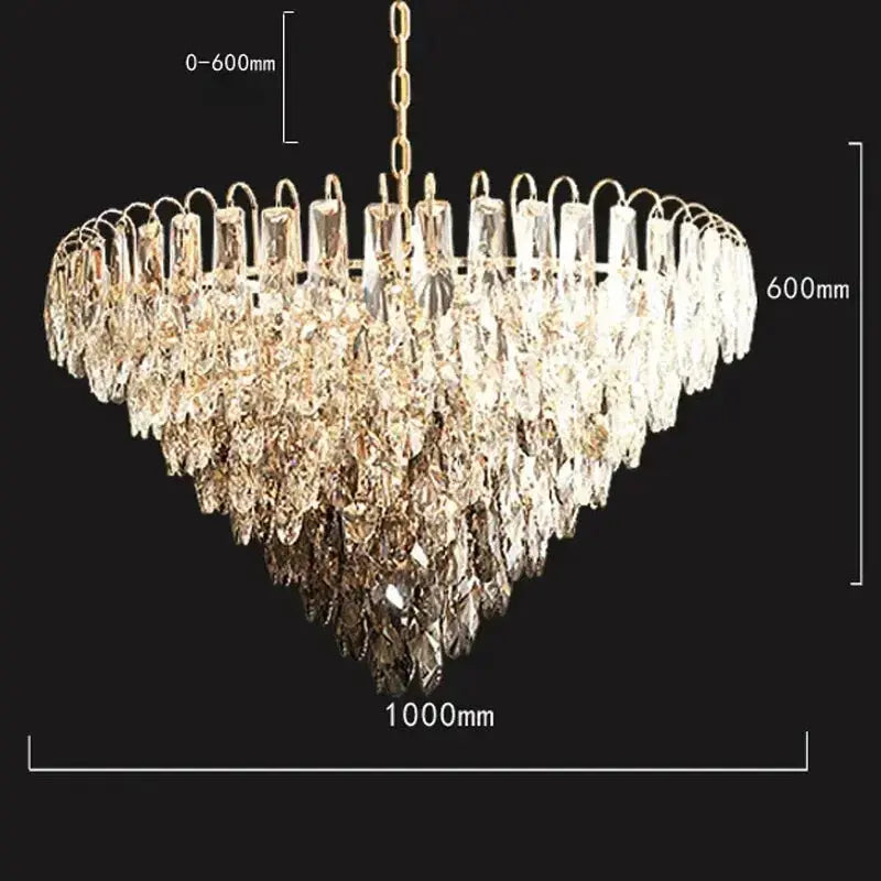 Crystal Art Home Postmodern Chandelier ChandeliersLife®