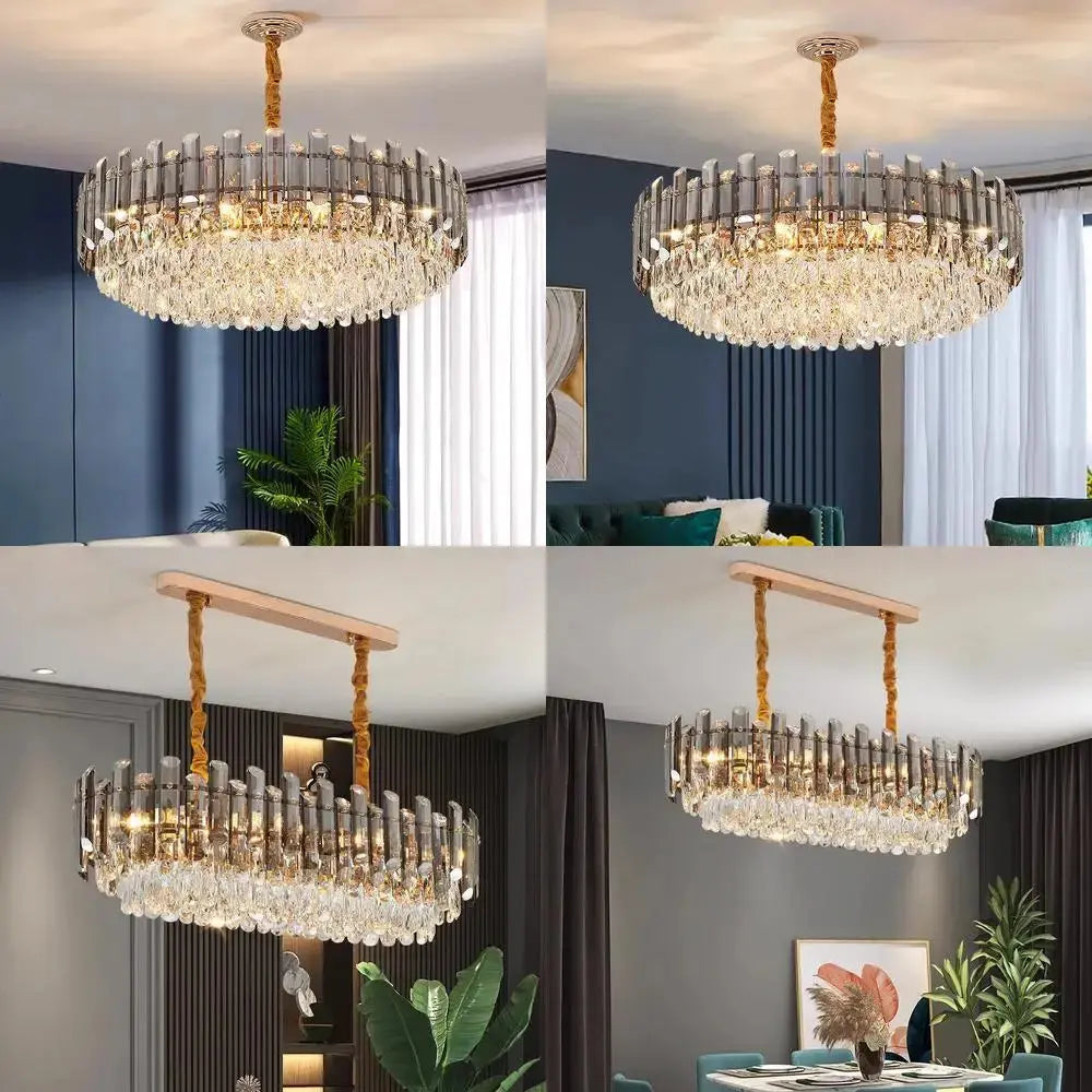 Modern Luxury Crystal E14 Chandeliers ChandeliersLife®