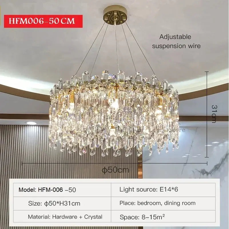 Luxury Crystal Elegant Chandelier ChandeliersLife®