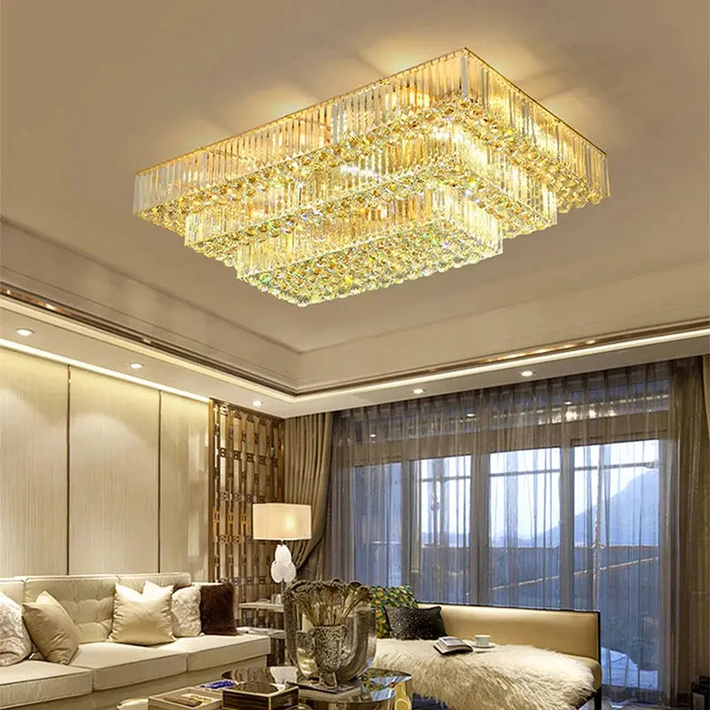 Luxury Crystal Classical Ceiling Light Fixtures ChandeliersLife®