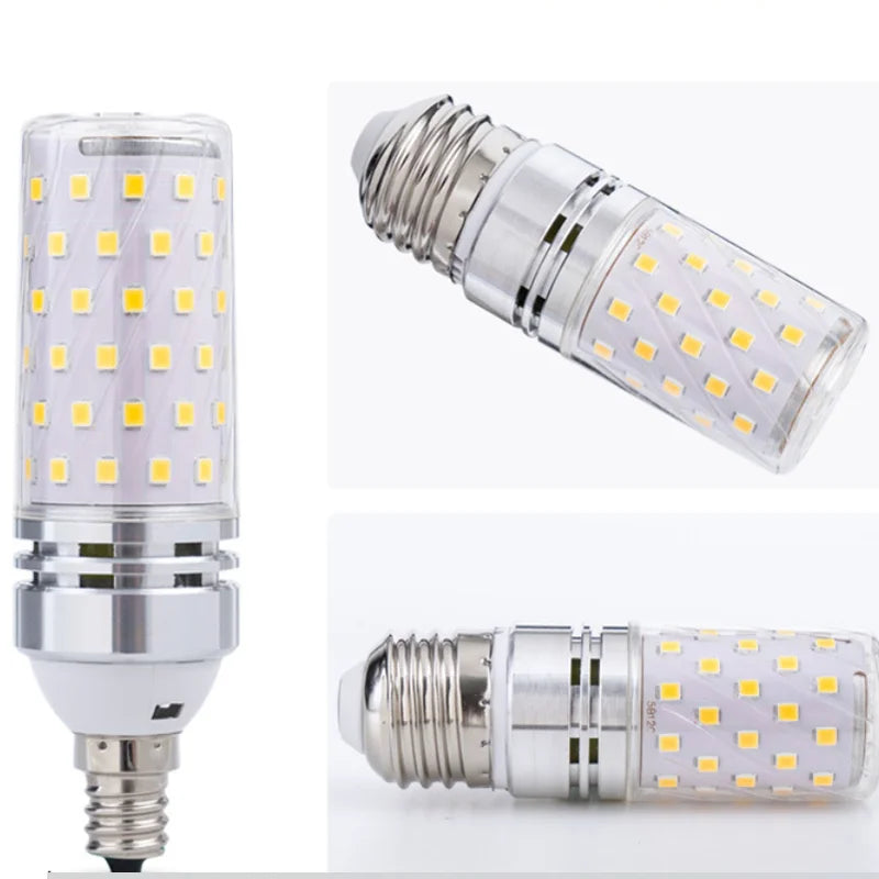 LED corn bulb range with warm, natural, white and CCT light choices